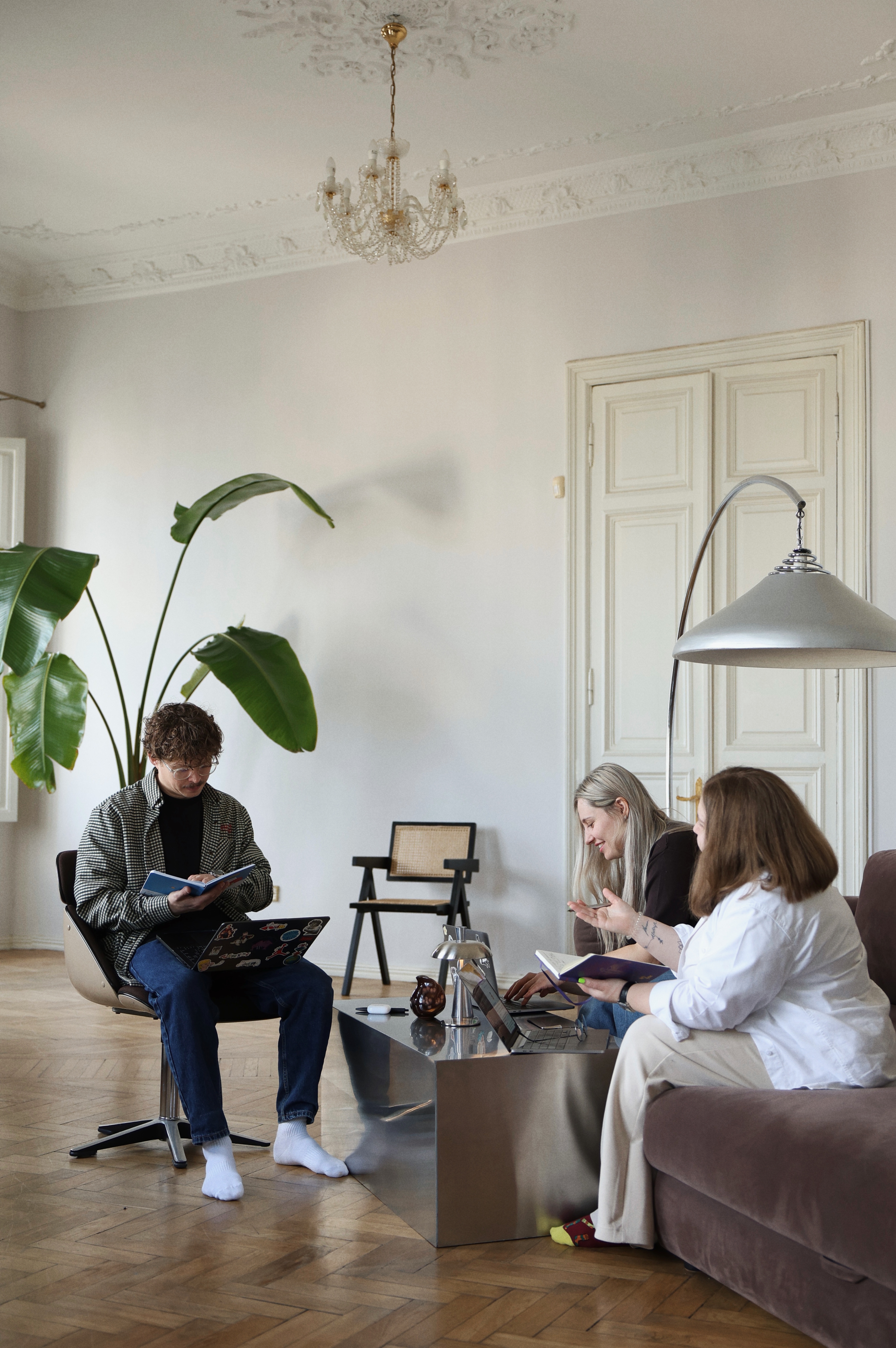 Klepka founders during a team workshop